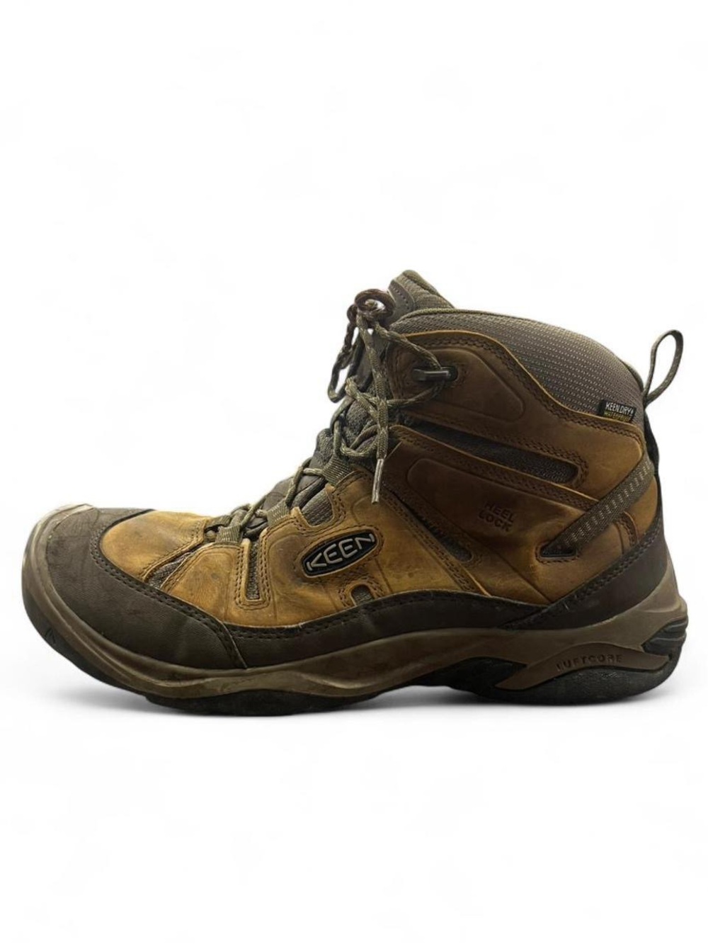 Mens Keen Waterproof Leather Hiking Boots size 13